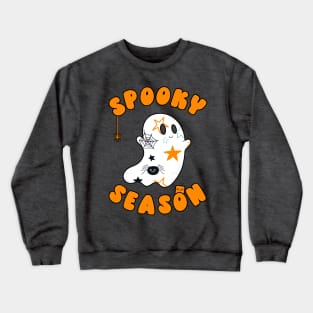 Spooky Season Cute Ghost Crewneck Sweatshirt